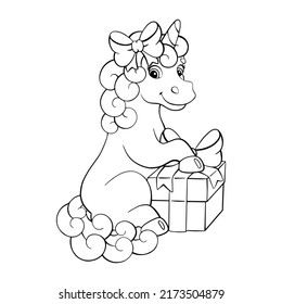 Coloring Page Kids Digital Stamp Cartoon Stock Vector (Royalty Free ...