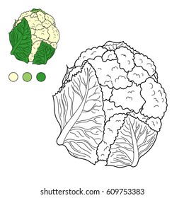 Coloring page for kids. Vector.