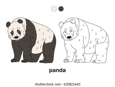 Coloring page for kids. Vector.
