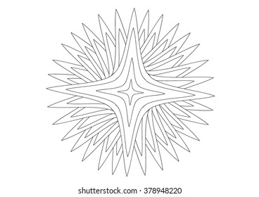 Coloring page - Mandala