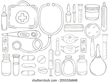 4,180 Healthcare Coloring Page Images, Stock Photos & Vectors ...