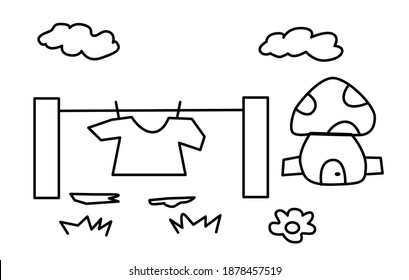 Coloring page sheet for kid. Kid activity sheet that easy printable.