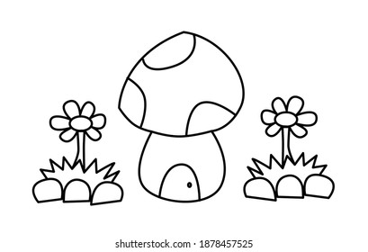 Farbblatt für Kinder. Kid Activity Sheet, die leicht druckbar.