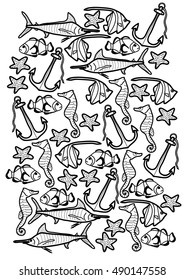 Coloring page - Submarine