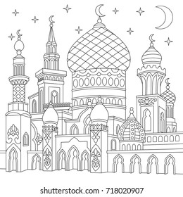 Ramadan Coloring Book Images Stock Photos Vectors Shutterstock