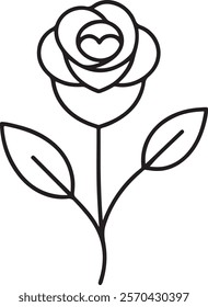 coloring page vector Flower illustrator 