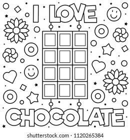 Coloring page. Vector illustration.