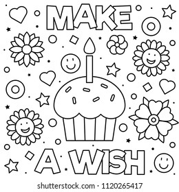 2 584 adult birthday coloring pages images stock photos vectors shutterstock