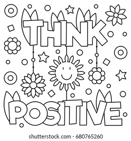 Coloring page. Vector illustration.