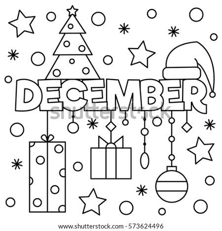 Coloring page. Vector illustration.