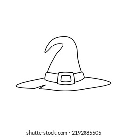 Coloración de página con Sombrero asistente para niños