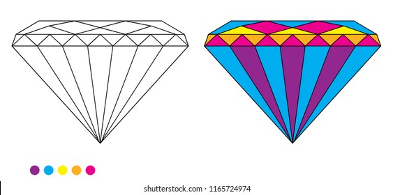 coloring page. Worksheet. Game for kids -  coloring book.