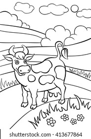 42 Top Coloring Pages Of Cute Cows  Images