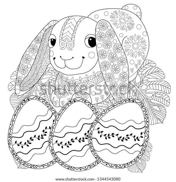 coloring pages coloring book adults children stock vector