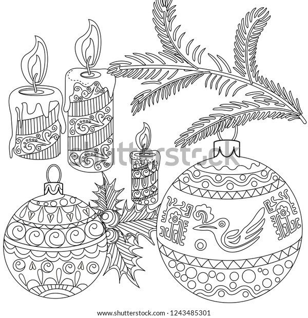 Coloring Pages Coloring Book Children Adults Stock Vector Royalty Free 1243485301