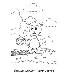Coloring Pages Cute wild animals