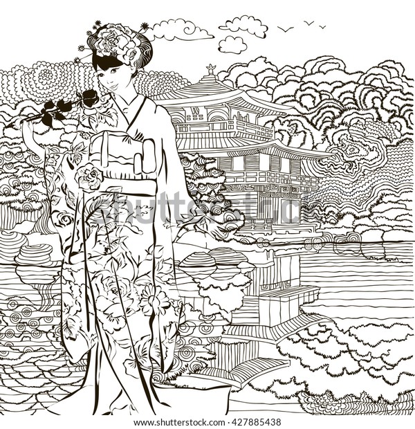 540 Coloring Pages Japan Pictures