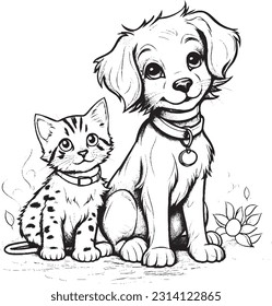 Coloring pages  for kids and adults 