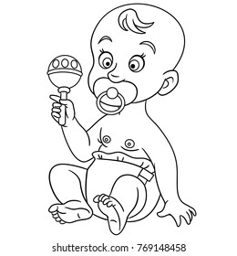 coloring pages kids design childrens colouring stock vector royalty free 769148458