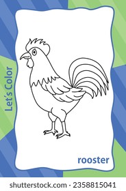 Coloring pages for kids. Vector illustration. Kindergarten children Coloring pages activity. Worksheet cartoon coloring. color pages on white background for color books.