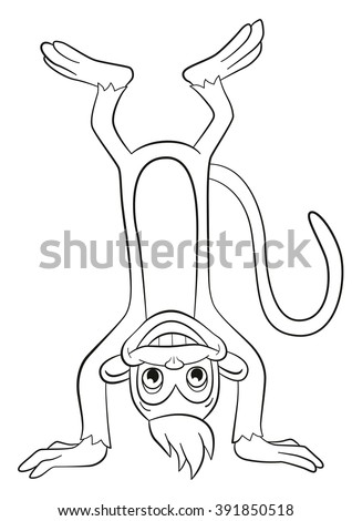 66 Coloring Pages Of Cute Monkey Pictures