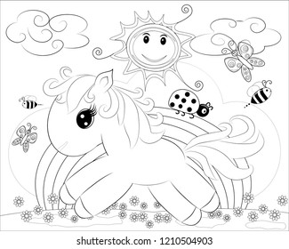 60 Coloring Pages Rainbow  Free