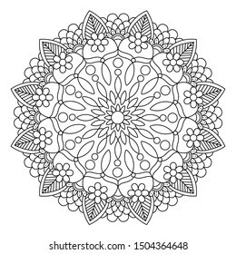 Coloring pages mandala for adults.