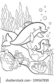 37,311 Dolphin coloring Images, Stock Photos & Vectors | Shutterstock