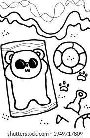 coloring pages suitable for kids activity