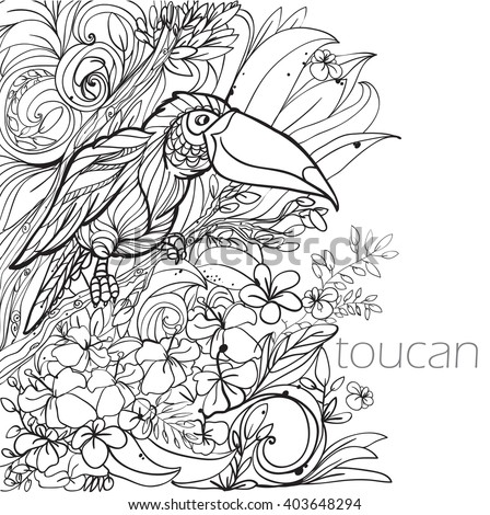 75 Coloring Pages Flowers And Birds Images & Pictures In HD