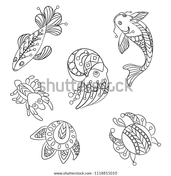 Free Coloring Pages Of Jellyfish - Coloring and Drawing