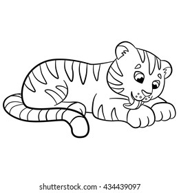 90 Collections Cute Coloring Pages Tiger  Free