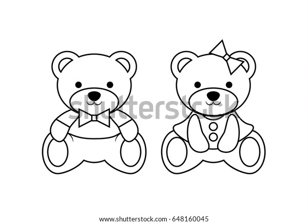 4600 Coloring Pages Cute Bear Download Free Images