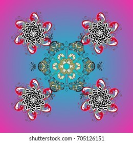 Coloring pages. Zentangle elegant snow flake. Vector ornamental winter illustration for decoration, Christmas greeting cards, invitation template.
