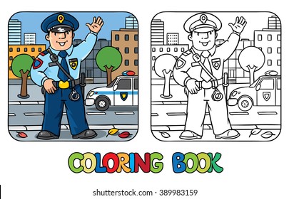 occupations coloring book clipart