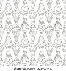 Patrón transparente. Impresión para el diseño de tejidos, textiles, tejidos, papel pintado