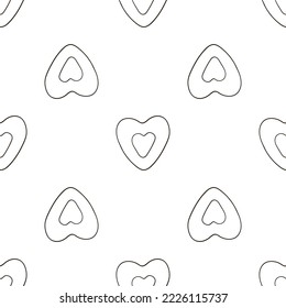 Coloring seamless pattern. Print for cloth design, textile, fabric, wallpaper
