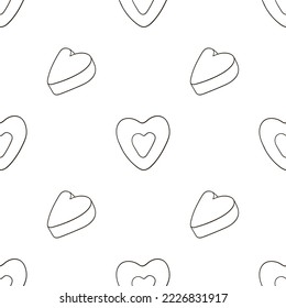 Coloring seamless pattern. Print for cloth design, textile, fabric, wallpaper