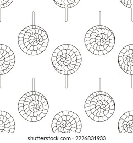 Coloring seamless pattern. Print for cloth design, textile, fabric, wallpaper