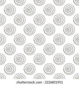 Farbnahtloses Muster. Druck für Stoffdesign, Textilien, Gewebe, Tapeten
