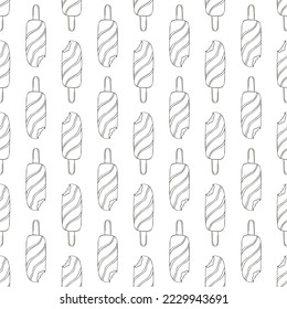 Farbnahtloses Muster. Druck für Stoffdesign, Textilien, Gewebe, Tapeten