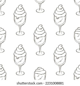 Coloring seamless pattern. Print for cloth design, textile, fabric, wallpaper