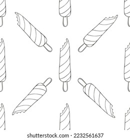 Coloring seamless pattern. Print for cloth design, textile, fabric, wallpaper