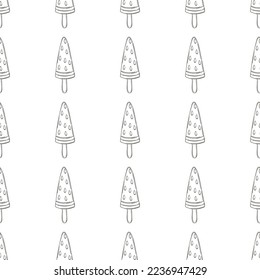 Coloring seamless pattern. Print for cloth design, textile, fabric, wallpaper