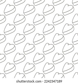 Coloring seamless pattern. Print for cloth design, textile, fabric, wallpaper