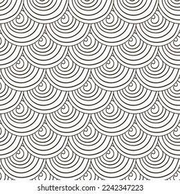 Coloring seamless pattern. Print for cloth design, textile, fabric, wallpaper