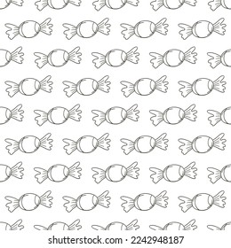 Coloring seamless pattern. Print for cloth design, textile, fabric, wallpaper
