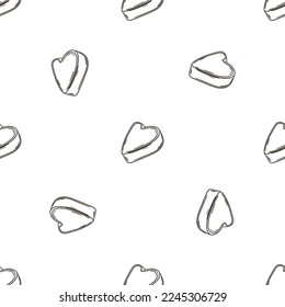 Coloring seamless pattern. Print for cloth design, textile, fabric, wallpaper