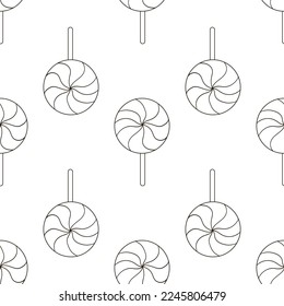 Coloring seamless pattern. Print for cloth design, textile, fabric, wallpaper
