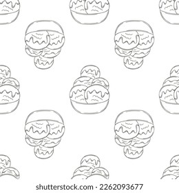 Patrón transparente. Impresión para el diseño de tejidos, textiles, tejidos, papel pintado